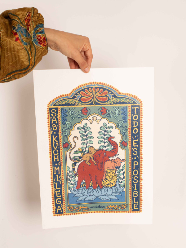 PRINT / ILLUSTRATION ANYTHING IS POSSIBLE