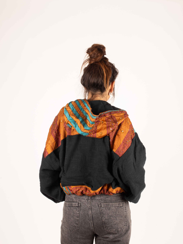 SUDADERA CUERA BLACK 023 2