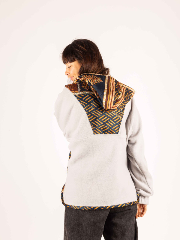 HOODIE FLEECE SAJA GREY 39