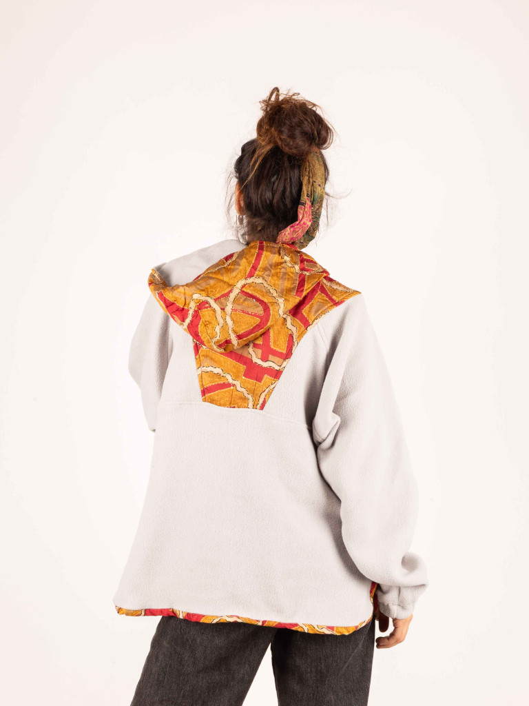 SUDADERA POLAR SAJA GREY 41