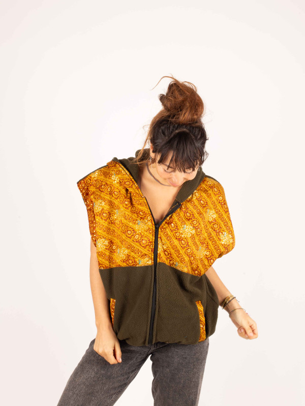 CHALECO POLAR ORDESA GREEN 16