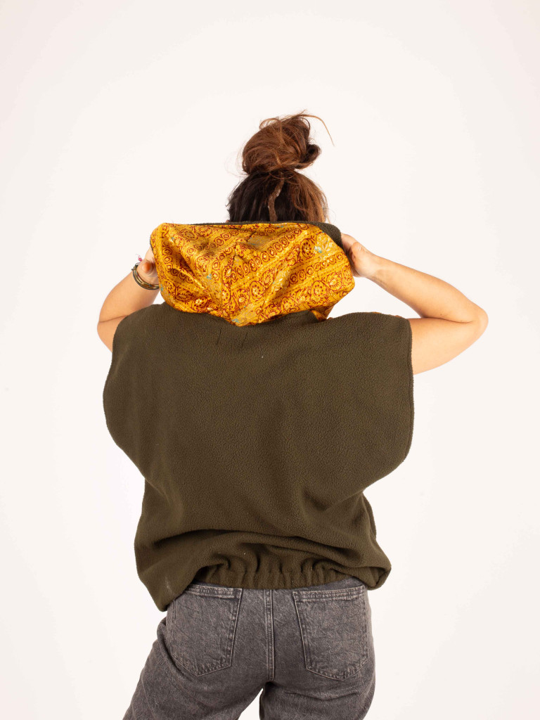 CHALECO POLAR ORDESA GREEN 16