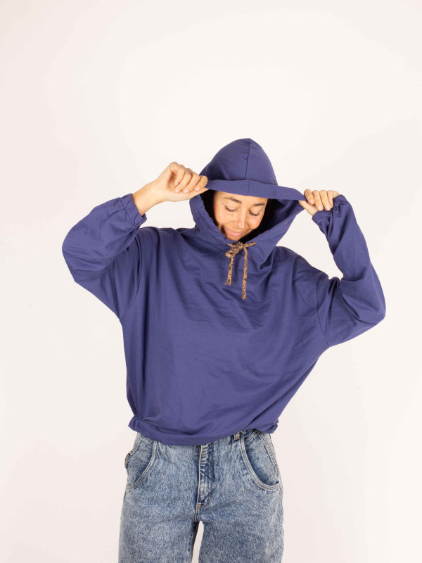 SUDADERA VINTAGE MIRRORS BLUE 020 2