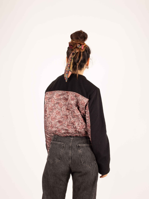 ANGLIRU BLACK FLEECE JACKET 056 2