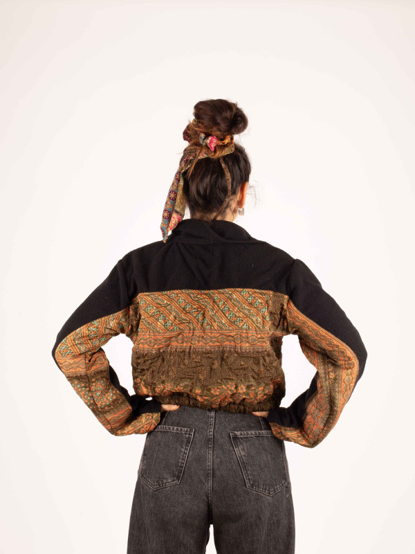 ANGLIRU BLACK FLEECE JACKET 059 2