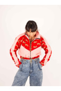 CHAQUETA PICOS CROP CHICLE 036