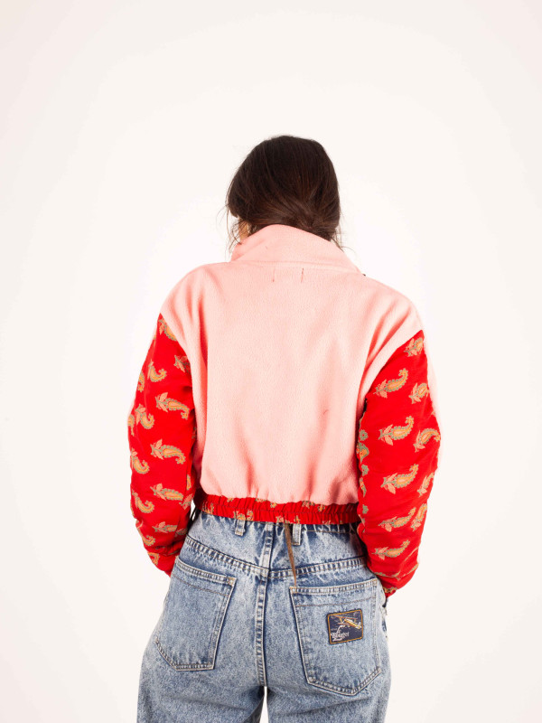 CHAQUETA PICOS CROP CHICLE 036 2