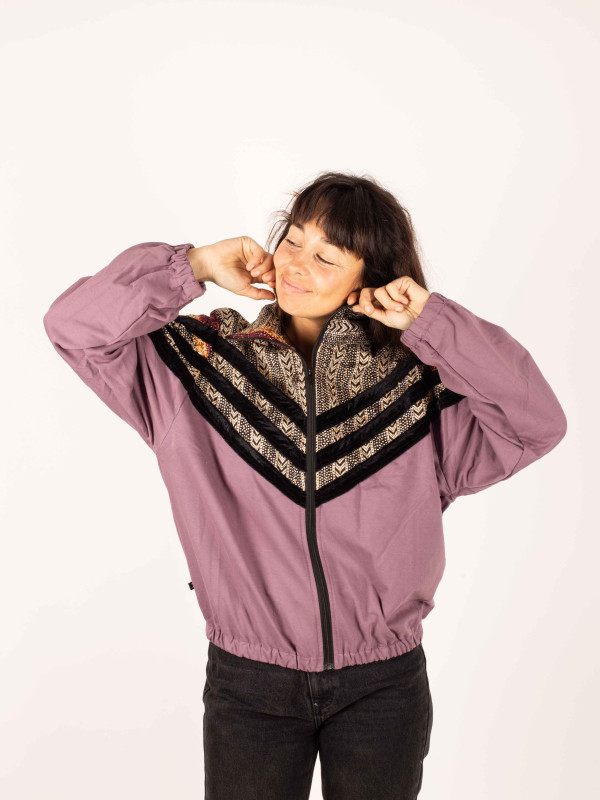 JACKET FOLKLORICA WINE 09