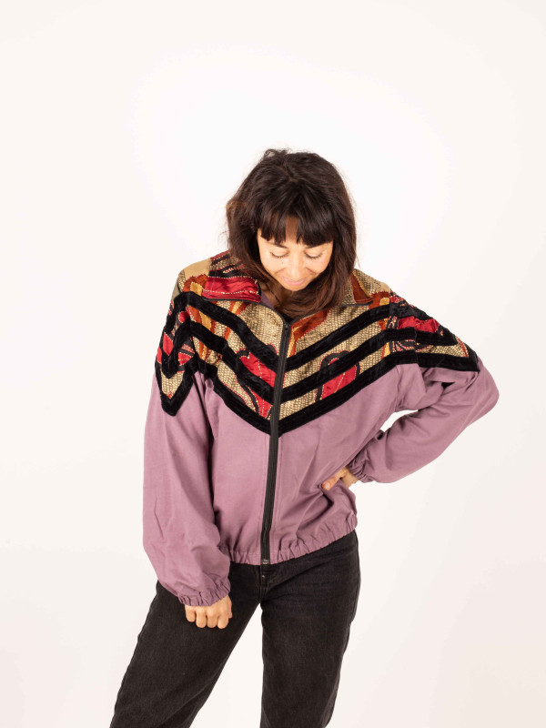 JACKET FOLKLORICA WINE 012