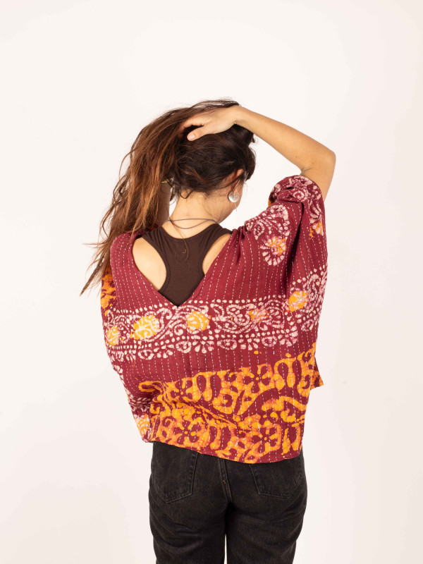 T-SHIRT | RECYCLED PONCHO 01 2