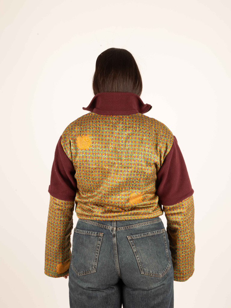 SUDADERA POLAR PIRINEOS GRANATE 05