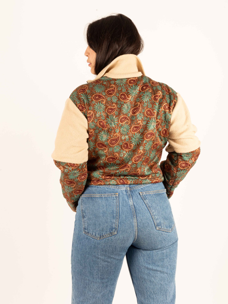 SUDADERA POLAR PIRINEOS CREAM 01