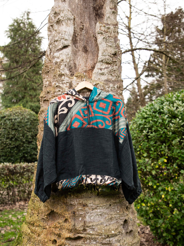 CUERA BLACK HOODIE 053