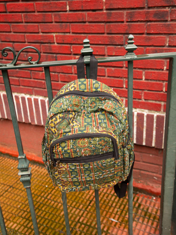 RECYCLED KANTHA BACKPACK 03