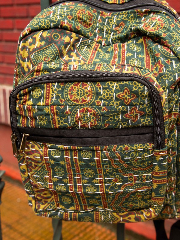 MOCHILA RECYCLED KANTHA 03 2