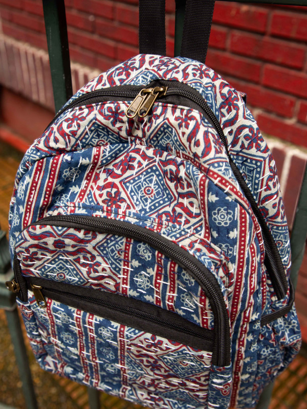 MOCHILA RECYCLED KANTHA 04 2