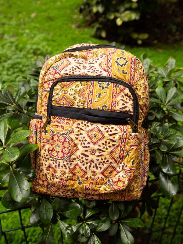 RECYCLED KANTHA BACKPACK 05