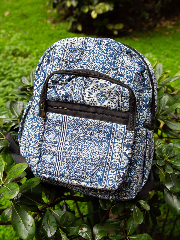 RECYCLED KANTHA BACKPACK 06