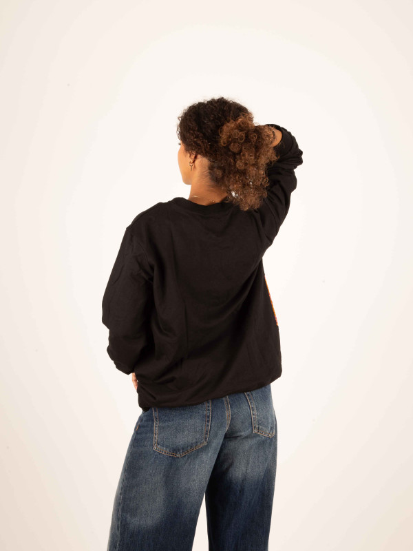 SUDADERA SOL Y LUNA BLACK 011 2