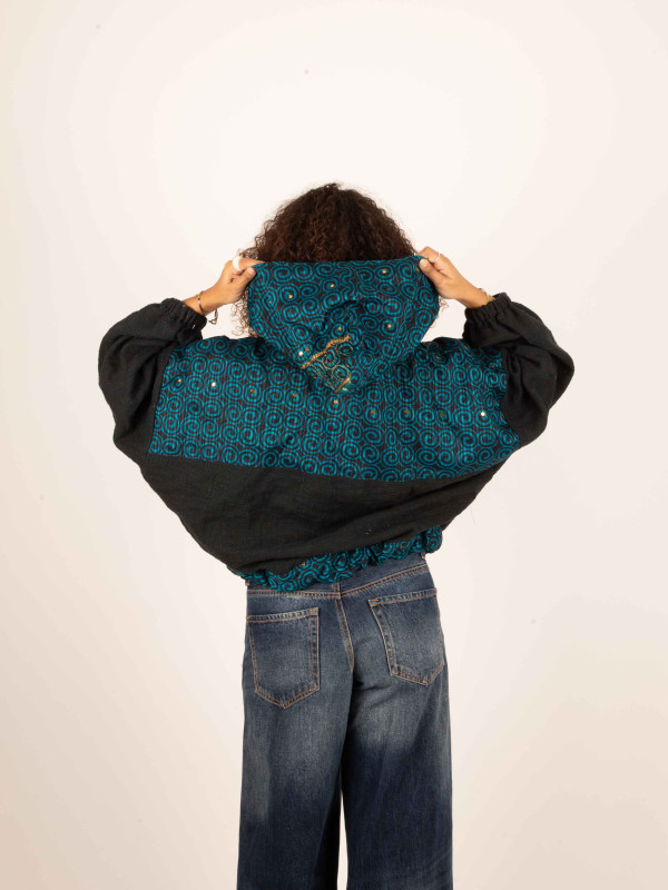 CUERA BLACK HOODIE 057 2