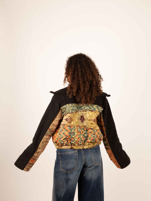 ANGLIRU BLACK FLEECE JACKET 065 2