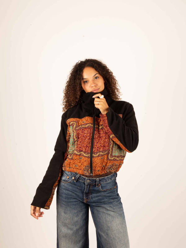 CHAQUETA POLAR ANGLIRU BLACK 066