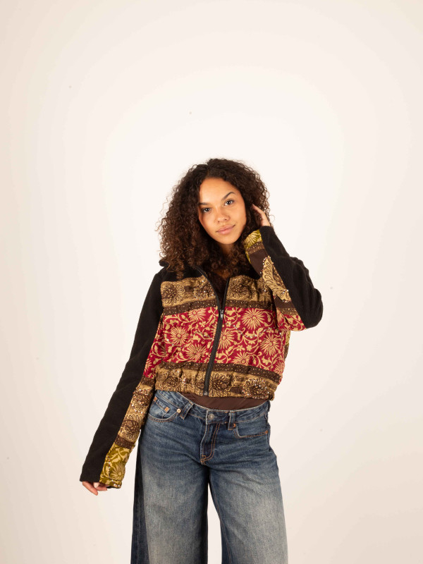 CHAQUETA POLAR ANGLIRU BLACK 068