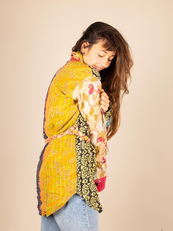 CAMISA OVERSIZE RECYCLED QUILT  S/M 06 2