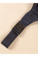 DENIM KIDNEY BAG