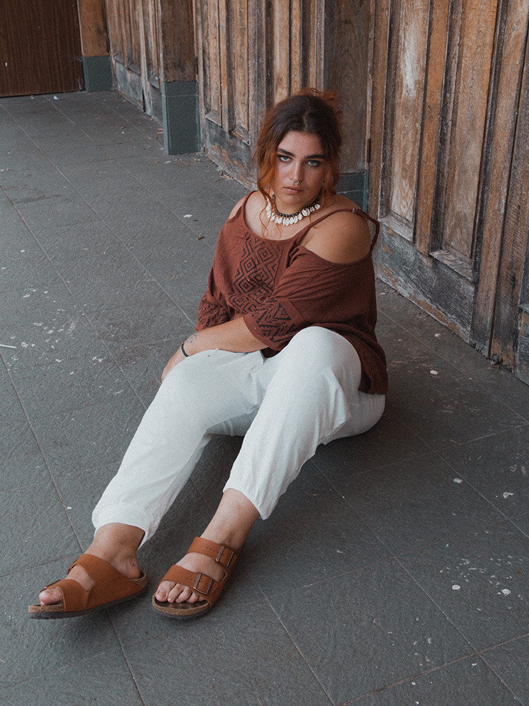 PANTALON BAGGY WHITE