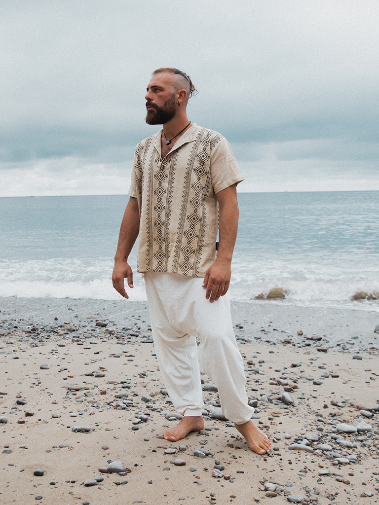 PANTALON BAGGY WHITE