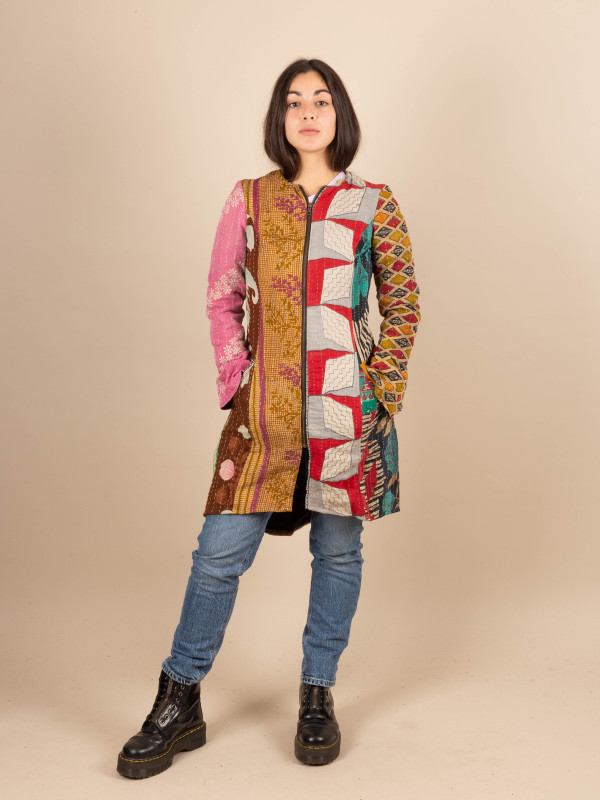 RECYCLED COAT S/M 28