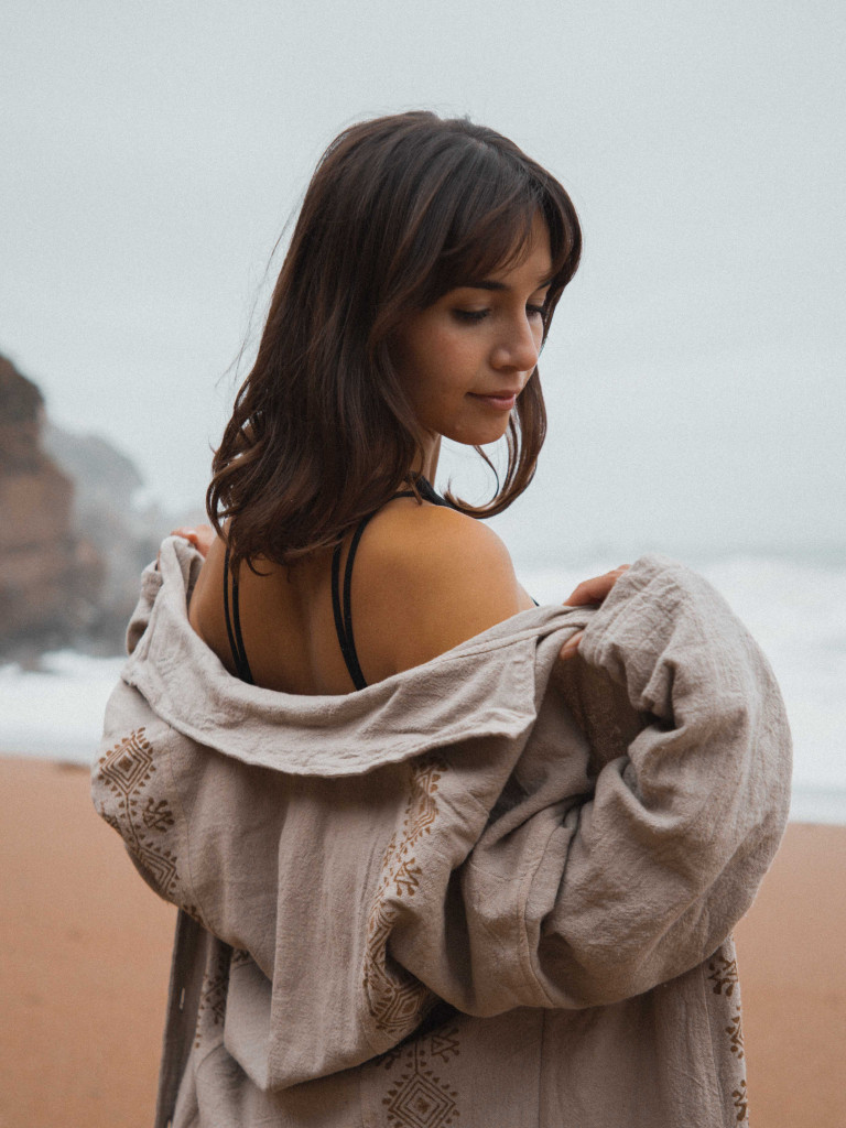 CHAQUETA LARGA KAHLÚA