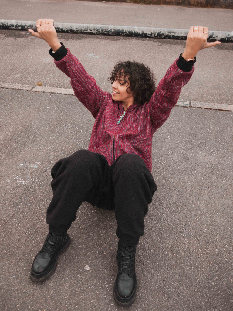 MONTAÑA BLACK BAGGY TROUSER