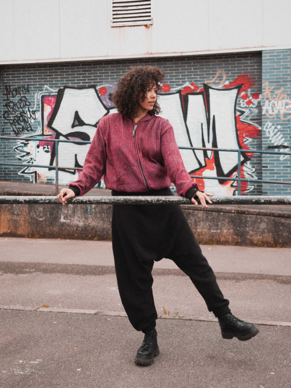 PANTALON BAGGY MONTAÑA BLACK 2