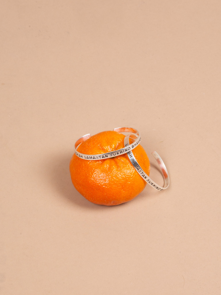 BRAZALETE PLATA FELICIDAD Y LIBERTAD