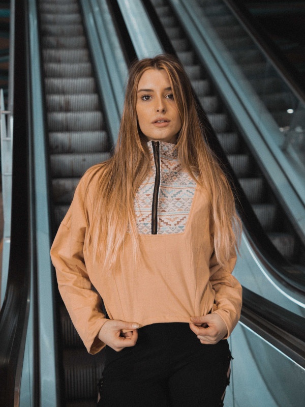 SUDADERA NATIVA SALMÓN | FLASHMARKET 2