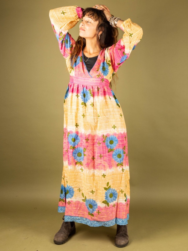 Dresses with recycled sarees fabrics Feel unique with all of them