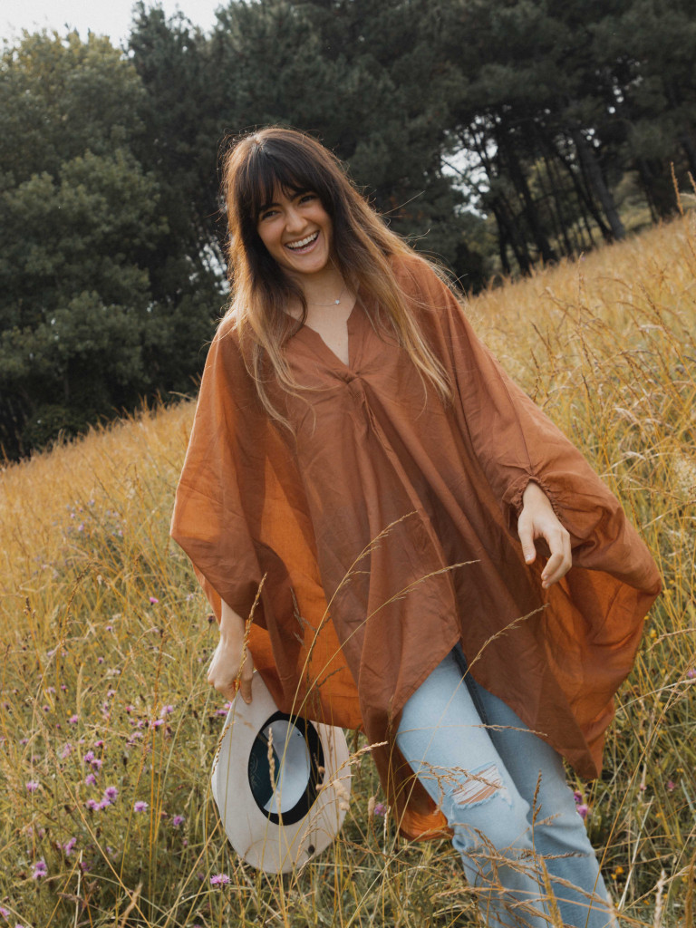 BUTTERFLY PONCHO