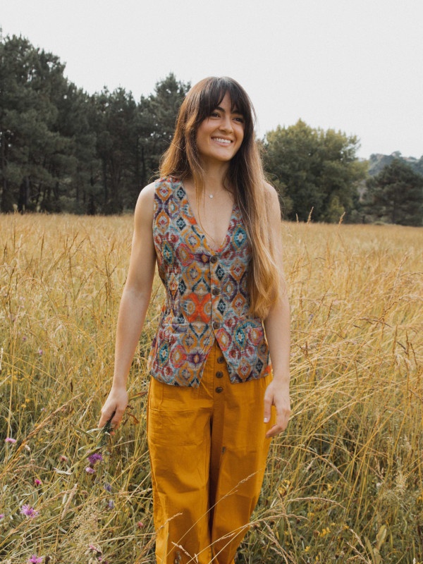 PANTALÓN GAVIERO MOSTAZA