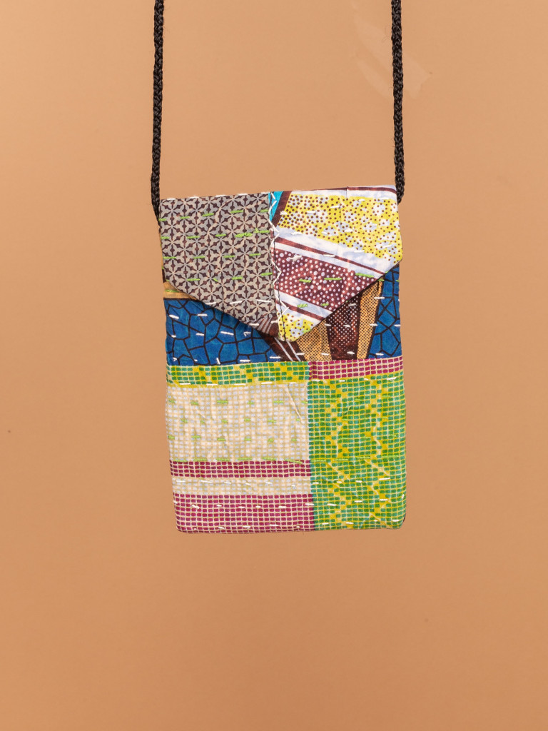 BOLSO PEQUEÑO RECYCLED QUILT 11
