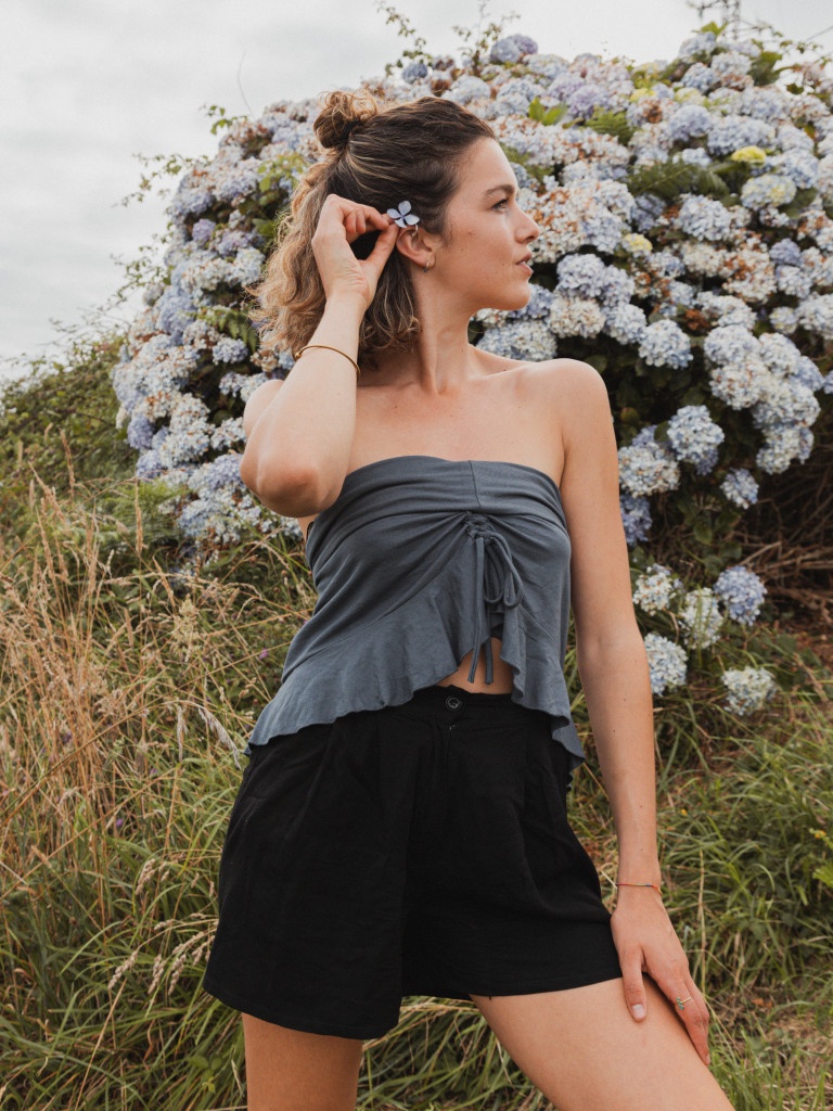 ADINA BLUE TOP/SKIRT