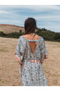 NUESTRA MAGIA HANDBLOCK DRESS/KAFTAN