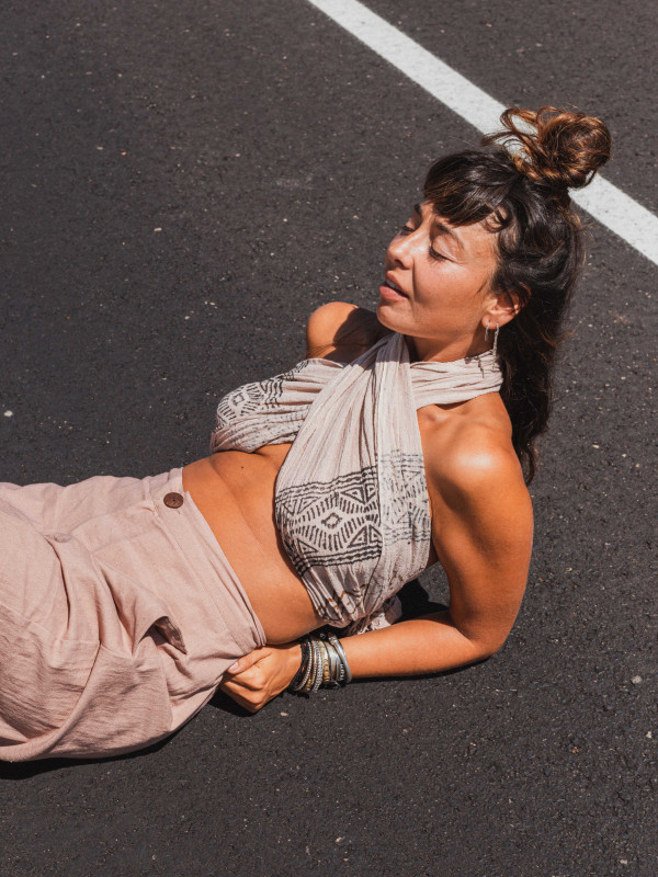 SCARF/SCARF JABALPUR WHITE