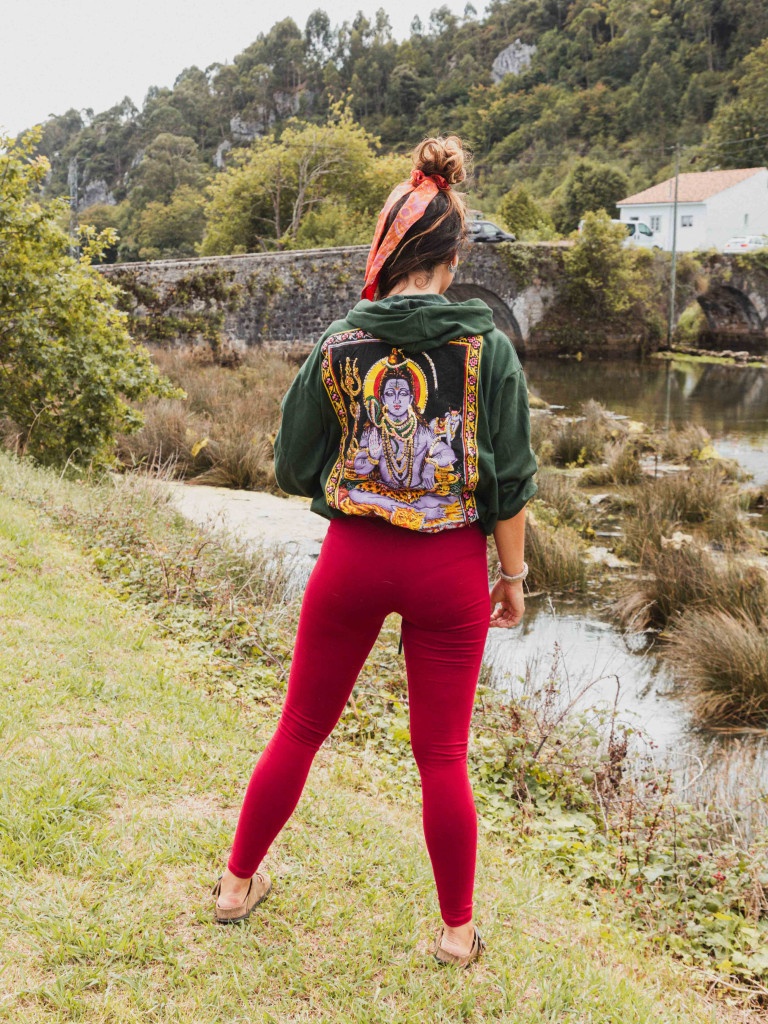 FULL COLOUR MAROON LEGGING