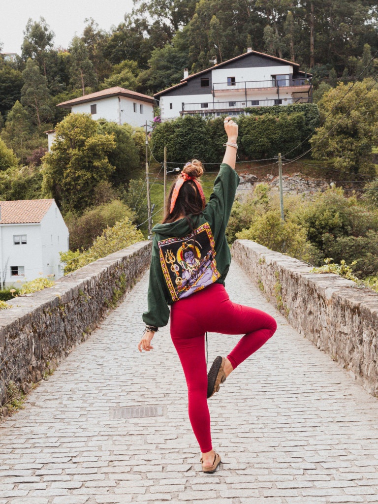 LEGGING FULL COLOUR MAROON