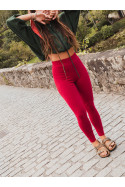 FULL COLOUR MAROON LEGGING