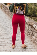 LEGGING FULL COLOUR MAROON