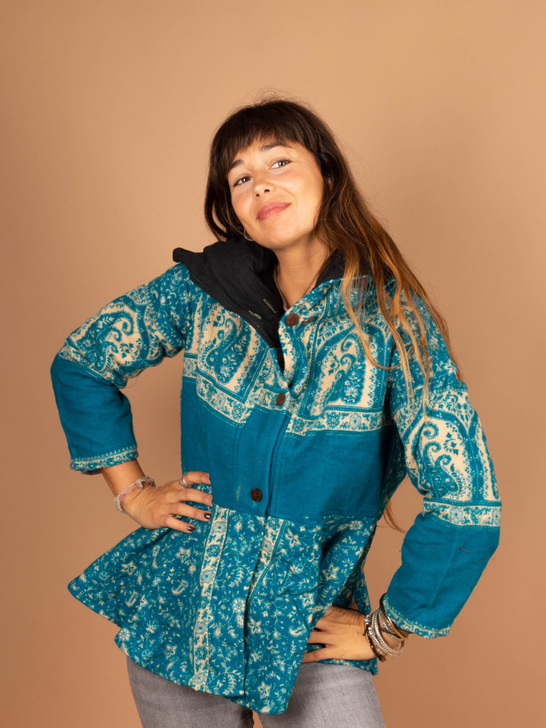 CHAQUETA FLYWHEEL AQUAMARINE