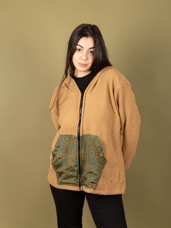 SUEVE BEIGE JACKET FLEECE 06